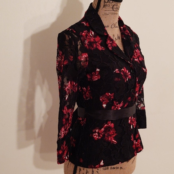 INC | Women Petites Lace Blouse - Picture 2 of 8